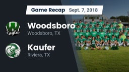Recap: Woodsboro  vs. Kaufer  2018