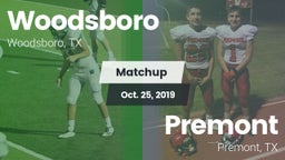 Matchup: Woodsboro High vs. Premont  2019