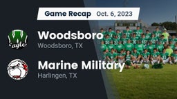 Recap: Woodsboro  vs. Marine Military  2023
