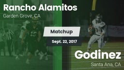 Matchup: Rancho Alamitos vs. Godinez  2017