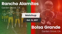 Matchup: Rancho Alamitos vs. Bolsa Grande  2017