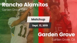 Matchup: Rancho Alamitos vs. Garden Grove  2019