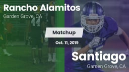 Matchup: Rancho Alamitos vs. Santiago  2019