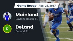 Recap: Mainland  vs. DeLand  2017