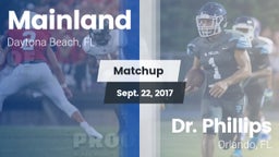 Matchup: Mainland  vs. Dr. Phillips  2017