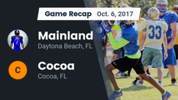 Recap: Mainland  vs. Cocoa  2017