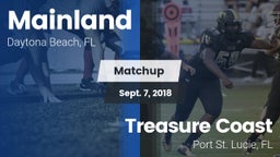 Matchup: Mainland  vs. Treasure Coast  2018