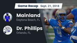 Recap: Mainland  vs. Dr. Phillips  2018