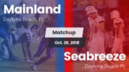 Matchup: Mainland  vs. Seabreeze  2018
