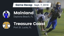Recap: Mainland  vs. Treasure Coast  2018
