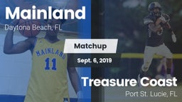 Matchup: Mainland  vs. Treasure Coast  2019