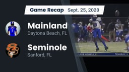 Recap: Mainland  vs. Seminole  2020