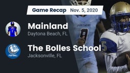 Recap: Mainland  vs. The Bolles School 2020