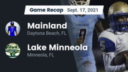Recap: Mainland  vs. Lake Minneola  2021