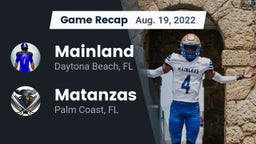 Recap: Mainland  vs. Matanzas  2022