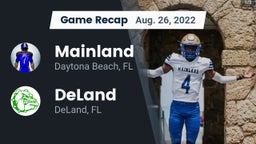 Recap: Mainland  vs. DeLand  2022