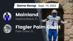 Recap: Mainland  vs. Flagler Palm Coast  2022