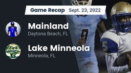 Recap: Mainland  vs. Lake Minneola  2022