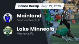 Recap: Mainland  vs. Lake Minneola  2023