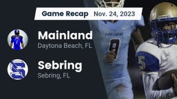 Recap: Mainland  vs. Sebring  2023