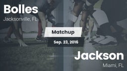 Matchup: Bolles  vs. Jackson  2016