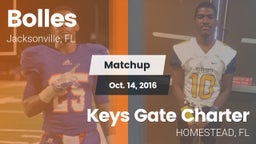 Matchup: Bolles  vs. Keys Gate Charter 2016