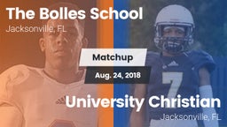 Matchup: The Bolles School vs. University Christian  2018