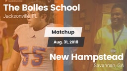 Matchup: The Bolles School vs. New Hampstead  2018
