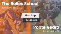 Matchup: The Bolles School vs. Ponte Vedra  2018