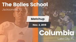 Matchup: The Bolles School vs. Columbia  2018