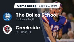 Recap: The Bolles School vs. Creekside  2019