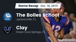 Recap: The Bolles School vs. Clay  2019