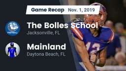 Recap: The Bolles School vs. Mainland  2019