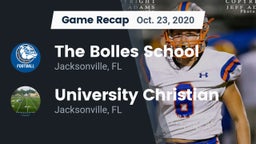 Recap: The Bolles School vs. University Christian  2020