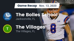 Recap: The Bolles School vs. The Villages  2020
