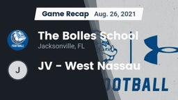 Recap: The Bolles School vs. JV - West Nassau 2021