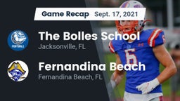 Recap: The Bolles School vs. Fernandina Beach  2021