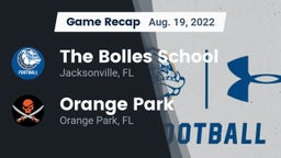 Recap: The Bolles School vs. Orange Park  2022