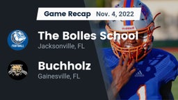 Recap: The Bolles School vs. Buchholz  2022