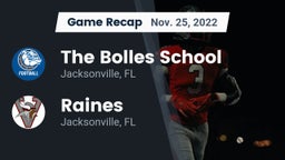 Recap: The Bolles School vs. Raines  2022