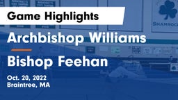 Archbishop Williams  vs Bishop Feehan  Game Highlights - Oct. 20, 2022