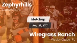 Matchup: Zephyrhills High vs. Wiregrass Ranch  2017