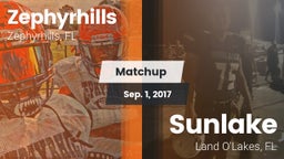 Matchup: Zephyrhills High vs. Sunlake  2017