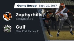 Recap: Zephyrhills  vs. Gulf  2017