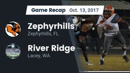 Recap: Zephyrhills  vs. River Ridge  2017