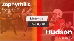 Matchup: Zephyrhills High vs. Hudson  2017