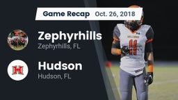 Recap: Zephyrhills  vs. Hudson  2018