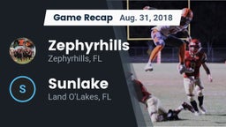 Recap: Zephyrhills  vs. Sunlake  2018