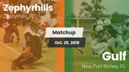 Matchup: Zephyrhills High vs. Gulf  2019