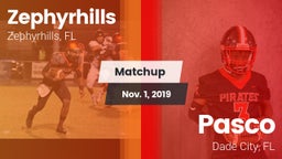 Matchup: Zephyrhills High vs. Pasco  2019